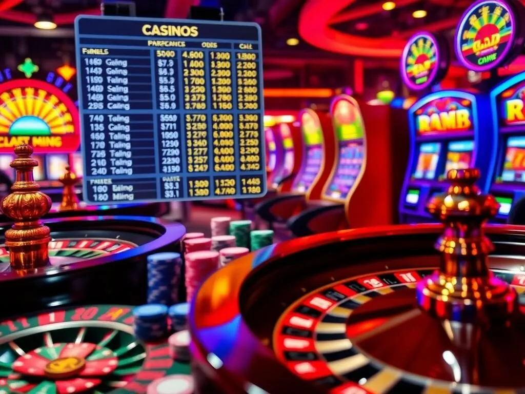 Chọn trò chơi có tỷ lệ cược tốt Chọn trò chơi có tỷ lệ cược tốt