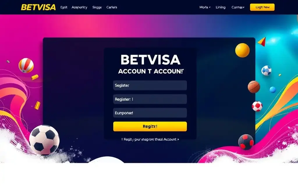Đăng ký tài khoản BetVisa Đăng ký tài khoản BetVisa